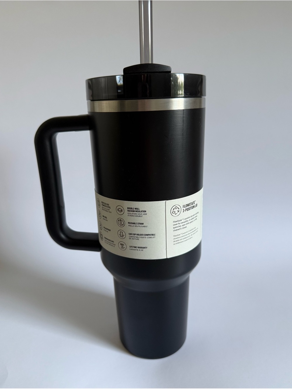 Stanley Quencher H2.0 Tumbler - Black Glow brand new - Picture 3 of 4
